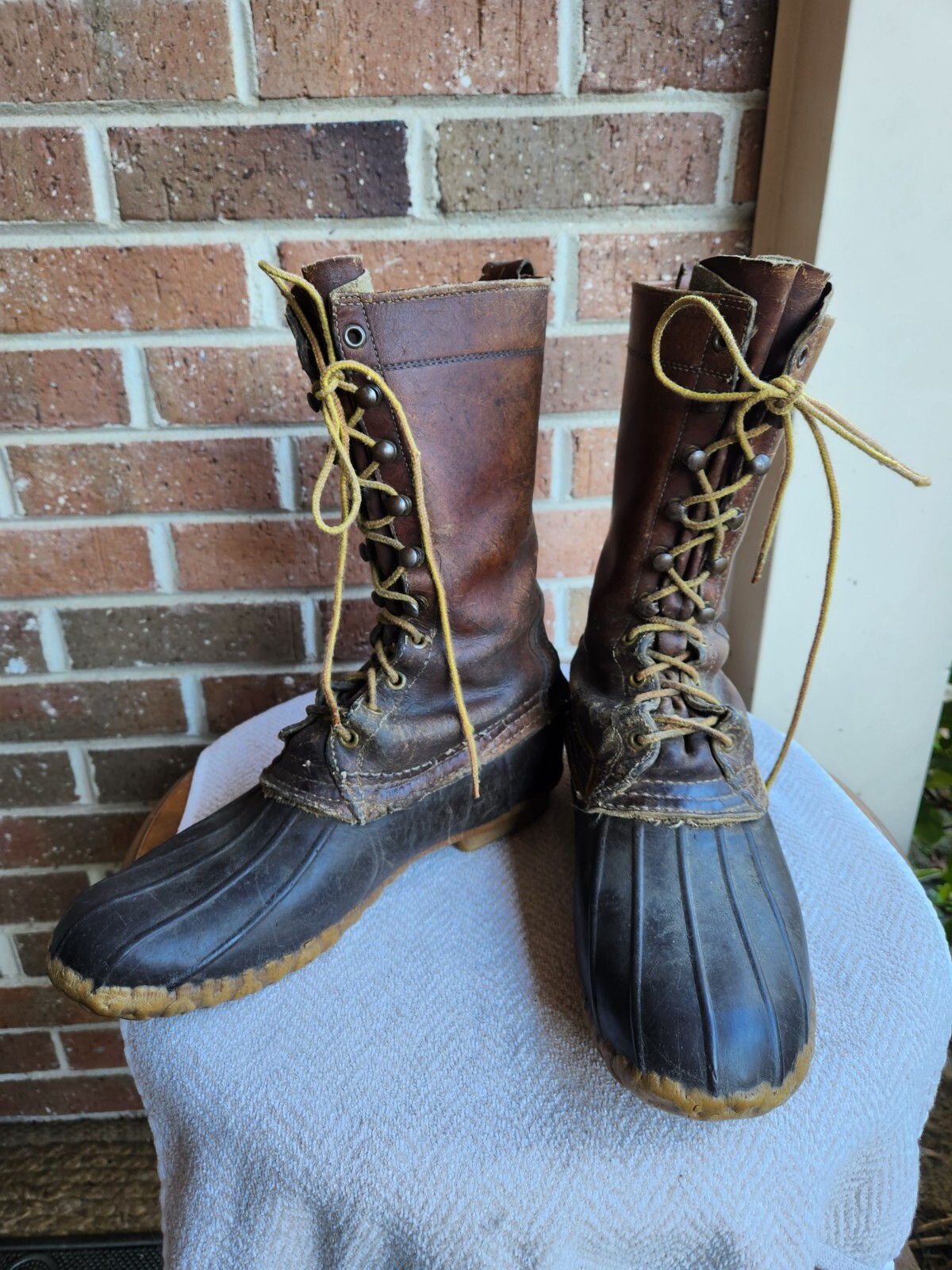 L.L. Bean Maine Hunting Boots Brown Size 10.5 eBay