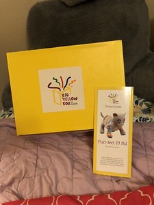 New Big Yellow Box By Crayola Purr-fact PJ Pal. New. 2007