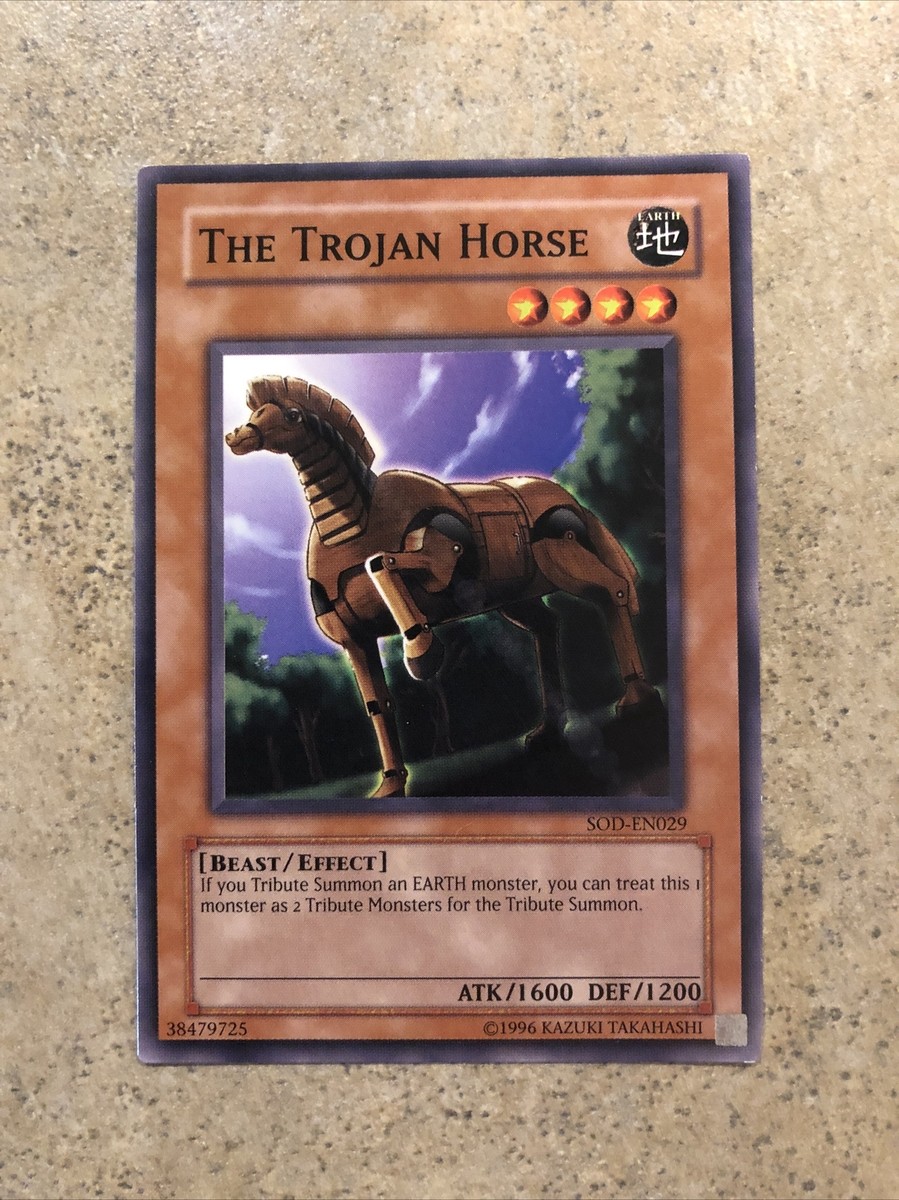 Yugioh! The Trojan Horse - SOD-EN029 Or Had-en017 Common LP/MP | eBay Yugioh! The Trojan Horse - SOD-EN029 Or Had-en017 Common LP/MP | eBay