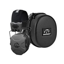 Walker's XCEL Digital Electronic Muff (Voice/Bluetooth) with Protective Case Kit