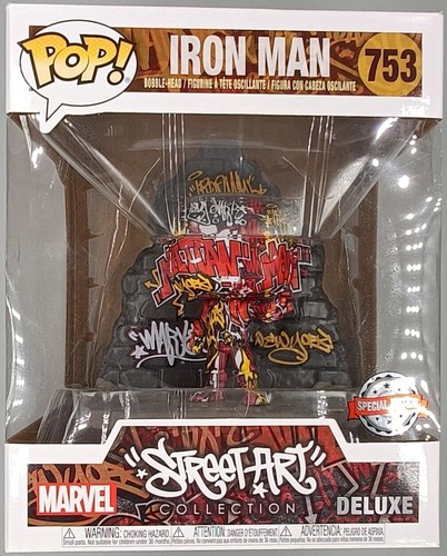 #753 Iron Man - Deluxe - Marvel - Funko POP #753 Iron Man - Deluxe - Marvel - Funko POP | Funko Pop | 2 #753 Iron Man - Deluxe - Marvel - Funko POP | Funko Pop