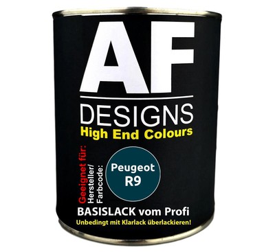 250ML Autolack für Peugeot R9 Bleu D'Argon Nacre Basislack spritzfertig
