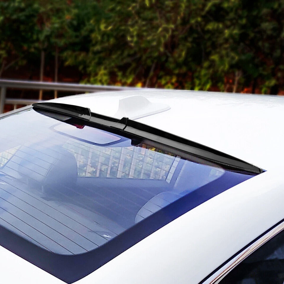 Gloss Black Rear Trunk Spoiler Roof Lip Tail Wing For VW Jetta Golf MK5 MK6 MK7 - Image 3 of 4