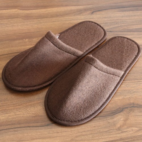 Disposable Slippers Men Women Hotel Travel Spa Portable Home Flip Flop Simple - Picture 22 of 26
