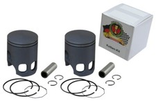 Yamaha RD250LC '80-'82 Kolben Kit - Übermaß +1,00 mm / Kolbenringe Piston rings