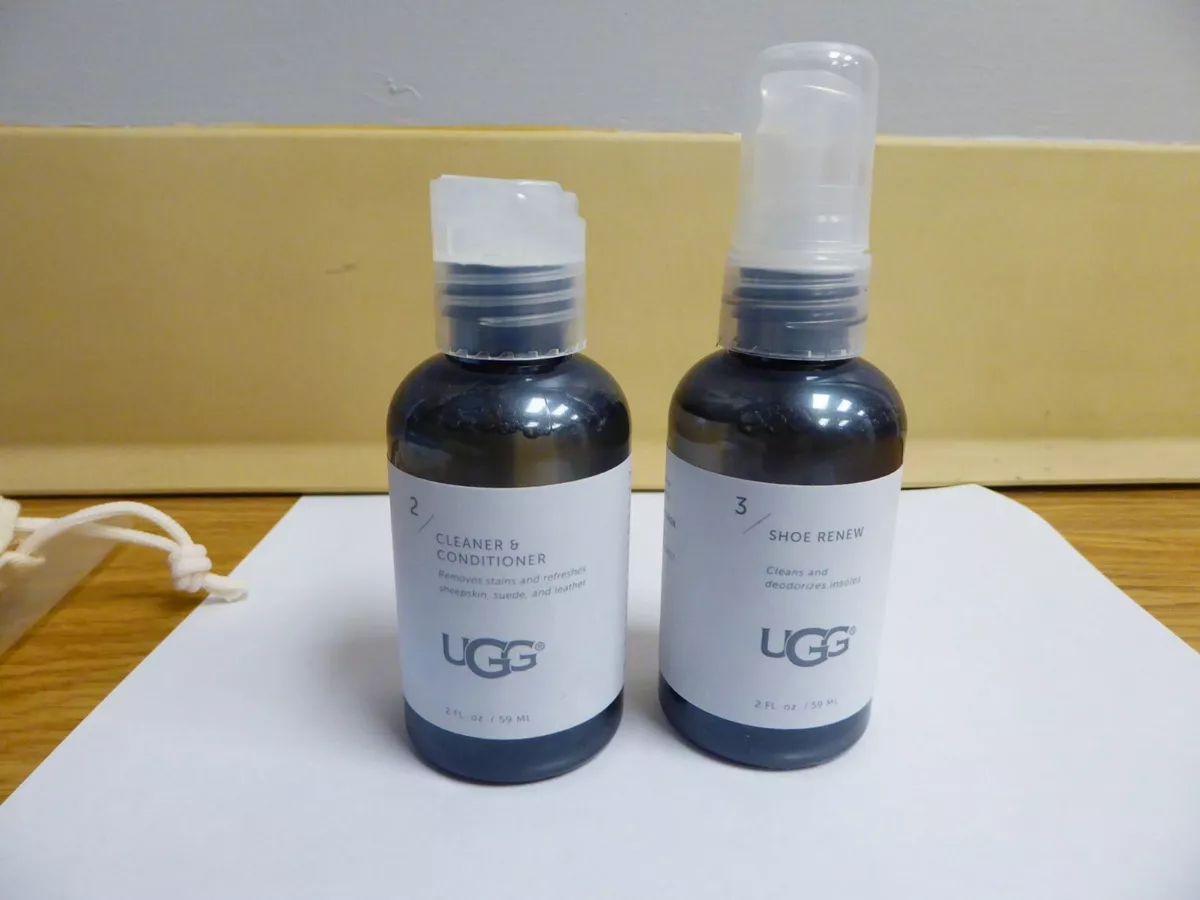 NEW UGG CARE TRAVEL KIT- 2.0 OZ SHOE RENEW - CLEANER & CONDITIONER