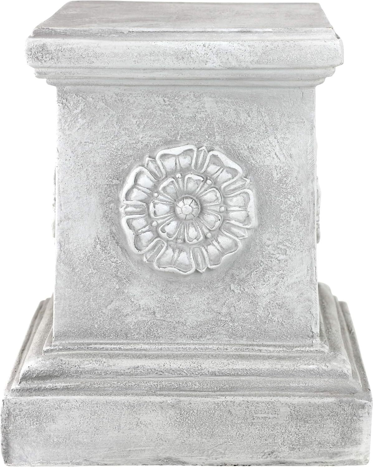 English Rosette Indoor/Outdoor Sculptural Garden Plinth Base Statue Riser eBay