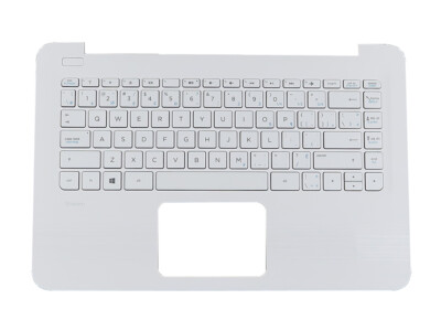 HP STREAM 14-AX 14T-AX 14-CB KEYBOARD PALMREST ASSEMBLY 910180-DB1 NO TOUCHPAD
