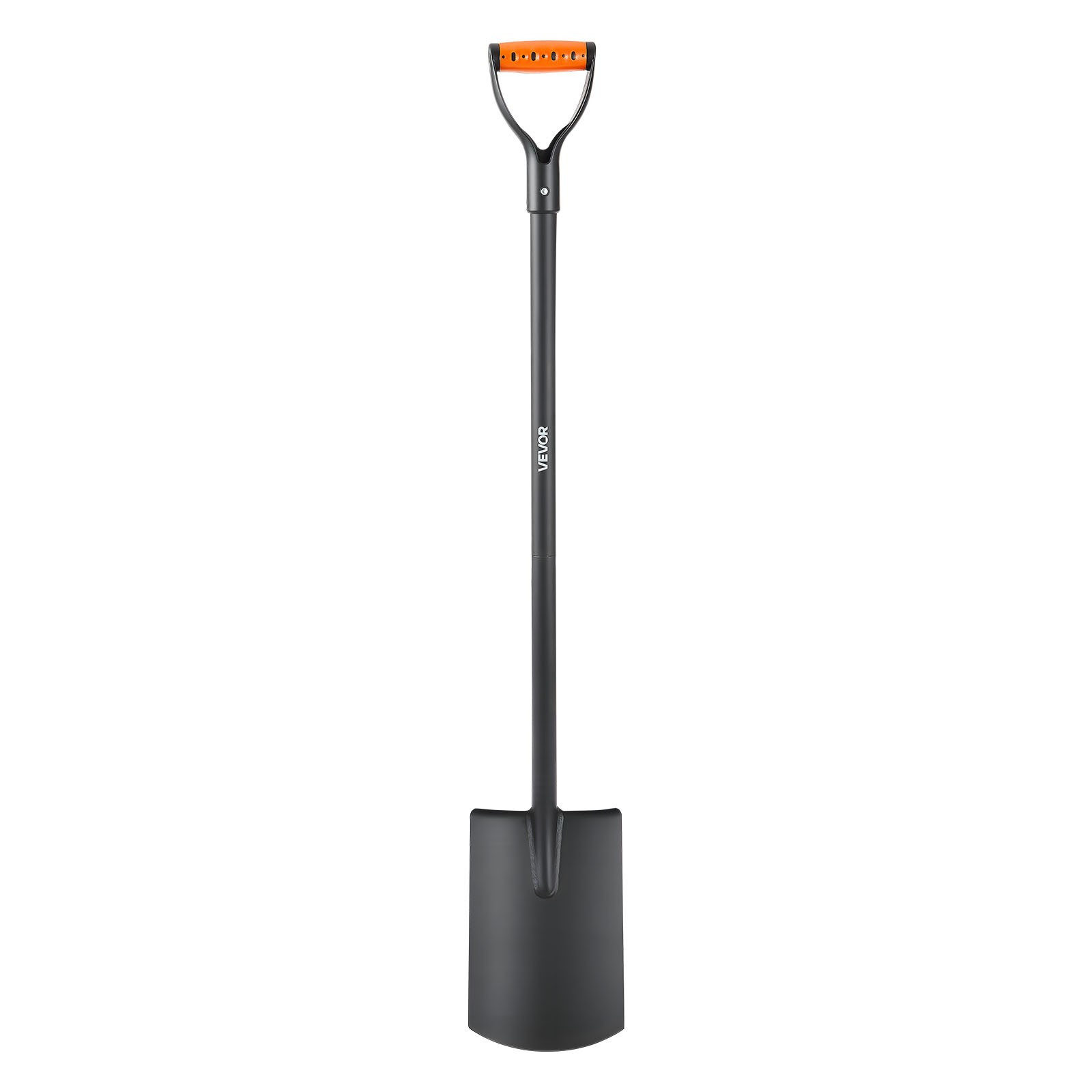 VEVOR Square Shovel Flat Shovel 48 in with D-Handle for Gardening & Digging