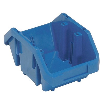 QUANTUM STORAGE SYSTEMS QP965BL Cross-Stacking Bin,Blue,PP,5 in 2TB60