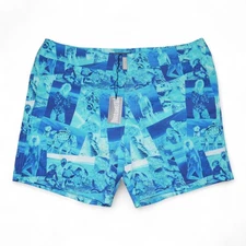 Vilebrequin Men’s Swim Volley Shorts Size XXL 2XL Moorise Azur Beach Trunks NWT