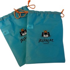AUTHENTIC Jellycat Small Dust Bag 10.5 x7.5 Storage bag Lot Of 2