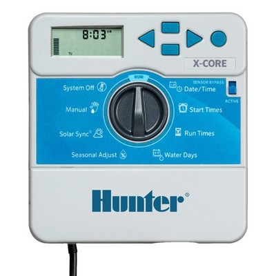 Hunter X-Core XC600i 6 Zone Indoor Sprinkler Timer Controller for Hunter