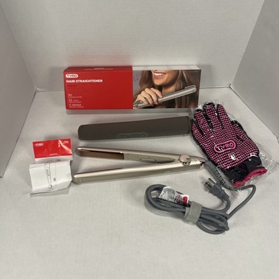 Tymo SWAY Hair Straightener w/30s Fast Heating 1'' Pro Flat Iron Champagne