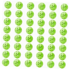  48 Pack Premium 40-Holes Outdoor Pickleball Balls, Meet Pickleballs-48 pack