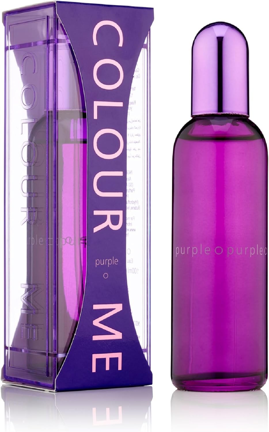 COLOUR ME Purple Perfume for Women. 100ml Eau de Parfum. Luxury Fragrance - Lad