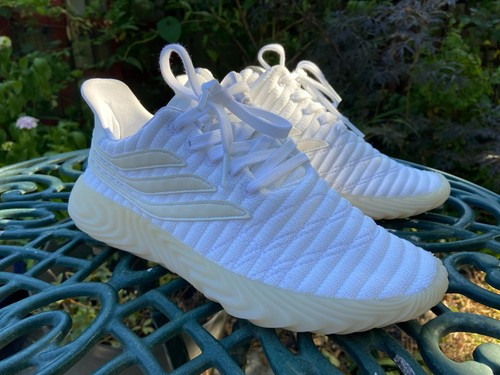 Adidas Sobakov Größe 6uk Crystal White EINMAL GETRAGEN!! TOP ZUSTAND