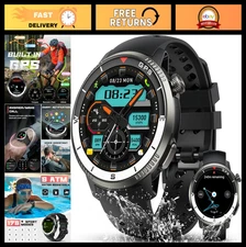 GPS Smartwatch for Men & Women, 1.43" AMOLED Display, Fitness Tracker, 170+ Mode
