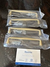 Ravinte Qty 4 Brushed Brass Cabinet Pulls 5 I...