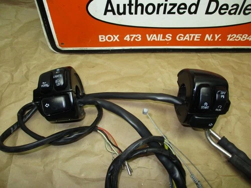 OEM HARLEY-DAVIDSON SPORTSTER DYNA SOFTAIL HAND CONTROL SWITCHES 1996-2006