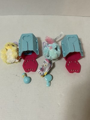 Lot Of 2 SCRUFF a LUVS plush w/case & Comb