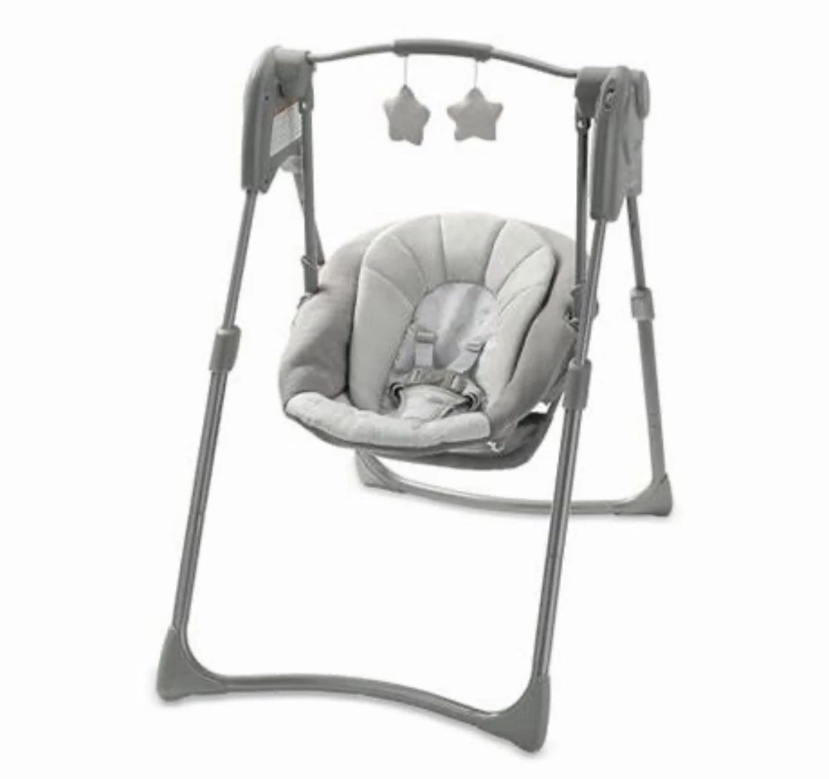 Graco Slim Spaces Compact Baby Swing, Space Saving Portable Bay Swing with Heigh
Opens in a new wind