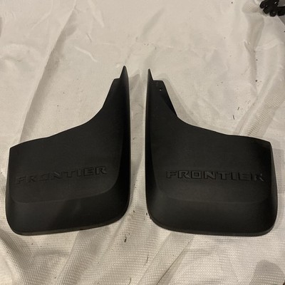Nissan Frontier Rear Left & Right Side Mud Splash Flap Guard Black OEM 2022-2026