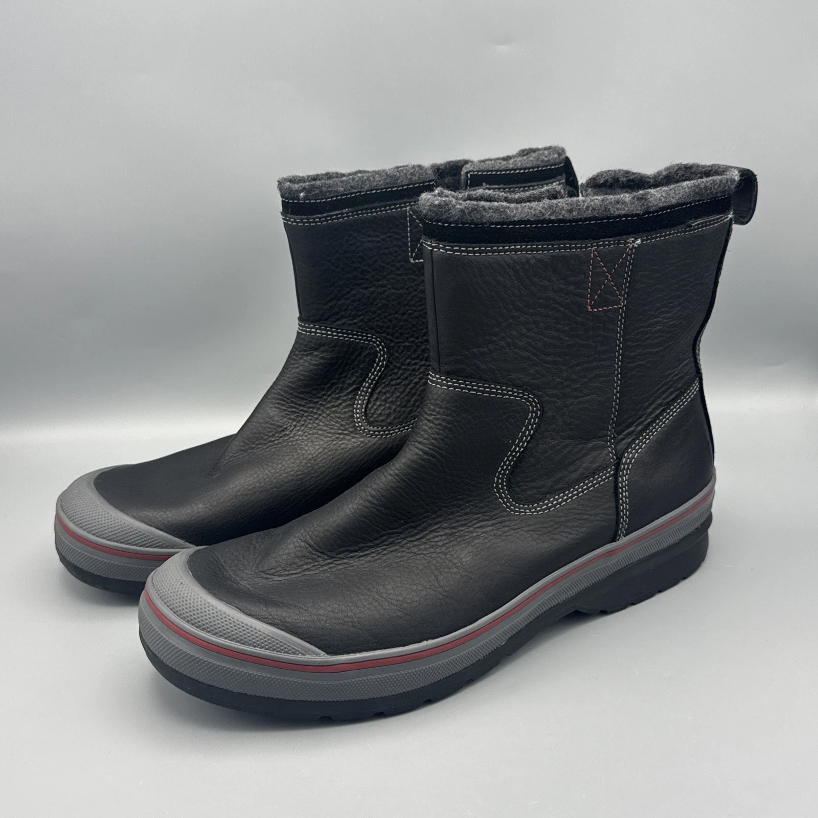 Clarks Milwright Peak Men’s Waterproof Snow Winter Brown Leather Boots Size 11