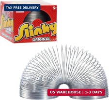 The Original Slinky Walking Spring Toy, 2.75-inch Diameter Metal Slinky