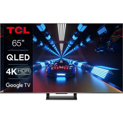 TCL 65C735   65 Zoll 4K QLED Gaming TV 144Hz, HDMI 2.1, Google TV, TOP ZUSTAND