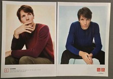 2013 - 2 PG PRINT AD - CASHMERE SWEATER UNI QLO LIFE WEAR CASHMERE FASHION ART