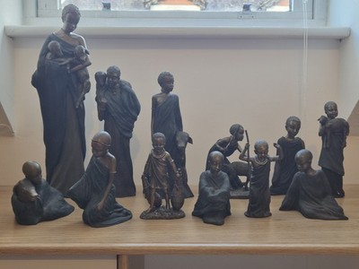 Soul Journeys African Sculpture Collection - 12 Stück - Stacy Bayne - Rare Set