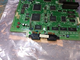 Sega Japan Saturn JAPAN VERSION 4-PIN MB ONLY-QUICK TEST-POWER AND VIDEO-SEE ALL