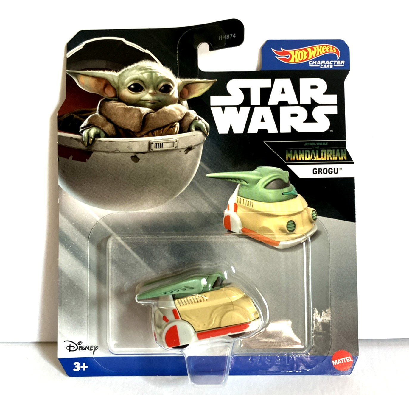 Hot Wheels 1:64  Character Car Star Wars Grogu