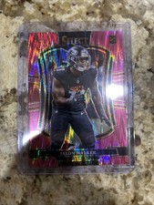 2025 Panini Select #146 Jalon Walker Pink Prizm Shock
