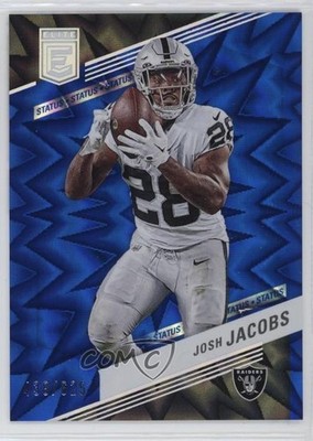 2023 Panini Donruss Elite Status Explosion 438/625 Josh Jacobs #58 1p6z