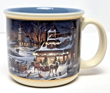 Vintage Terry Redlin Evening Rehearsals The Hadley Collection Mug 2002 Christmas