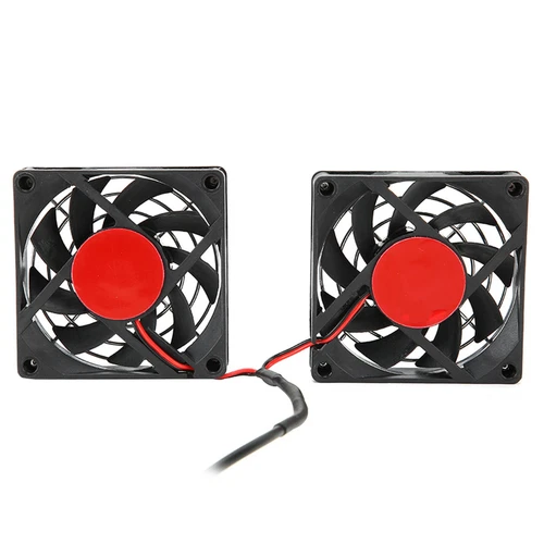 5V USB Power Kühlung Dual Fan Router Wärmeableitung Kühler Für Rtac68U KUI