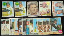 1960's - 1970's Star and HOF Lot x 19 W/ Bobby Bonds Rc (x 2) Wilhelm Bunning