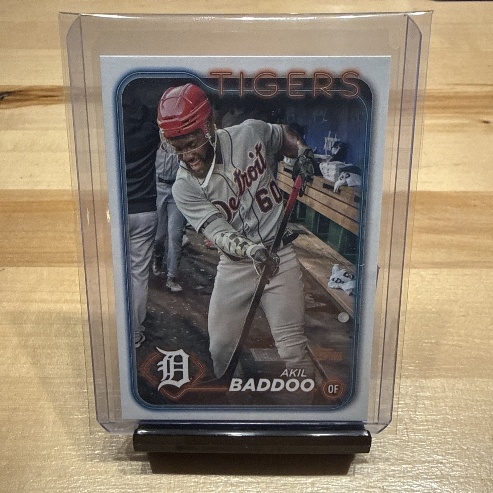 2024 Topps Series 2 - Akil Baddoo #373 Golden Mirror Image Variation