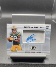2025 Panini Instant Matthew Golden CLEARLY INSTANT PATCH AUTO 23/35 #CL-18