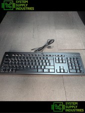 6x HP 125 (German) Wired Keyboard Black New In Box JOB LOT