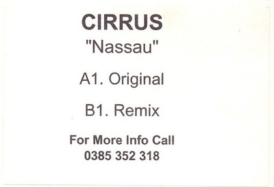 Cirrus - Nassau (12'', W/Lbl)