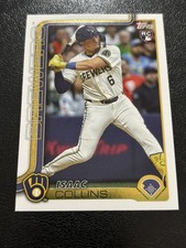 ISAAC COLLINS RC 2025 Topps Series 2 #657 Milwaukee Brewers 