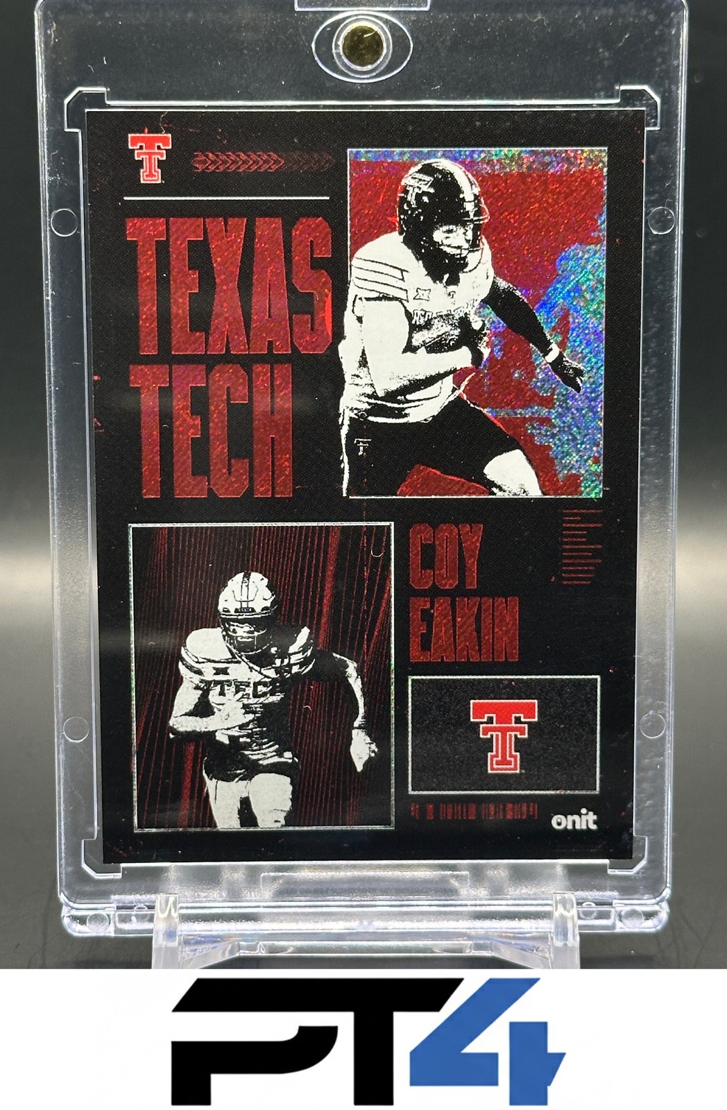 2026 ONIT Athlete Texas Tech #GD-2 Coy Eakin Gameday SP Texas Tech