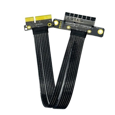 PCI Express Gen4 PCIe X4 Extender PCI-E 4.0 4X to X4 16X Riser Extension Cable