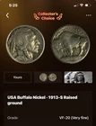 1913-S Buffalo Nickel - Type 1 - VF20