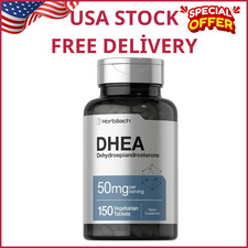 DHEA 50mg  150 Capsules  Non-GMO, Gluten Free Supplement