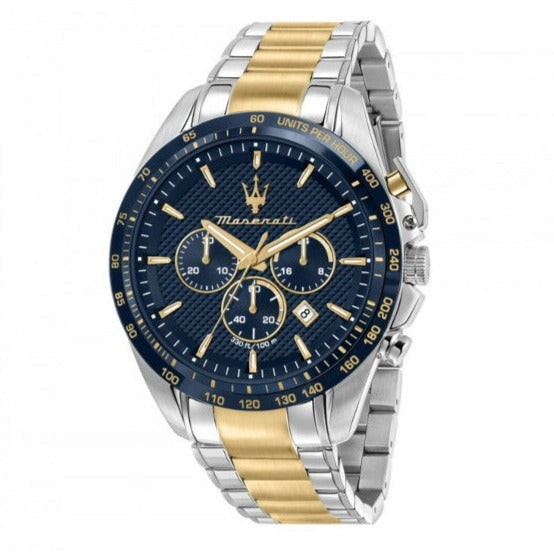 Maserati Herrenuhr Traguardo Chronograph Bicolor Limited R8873612046