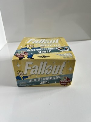Fallout Trading Cards Series 2 Factory Box Toynk Exclusive 19 Packs Sealed